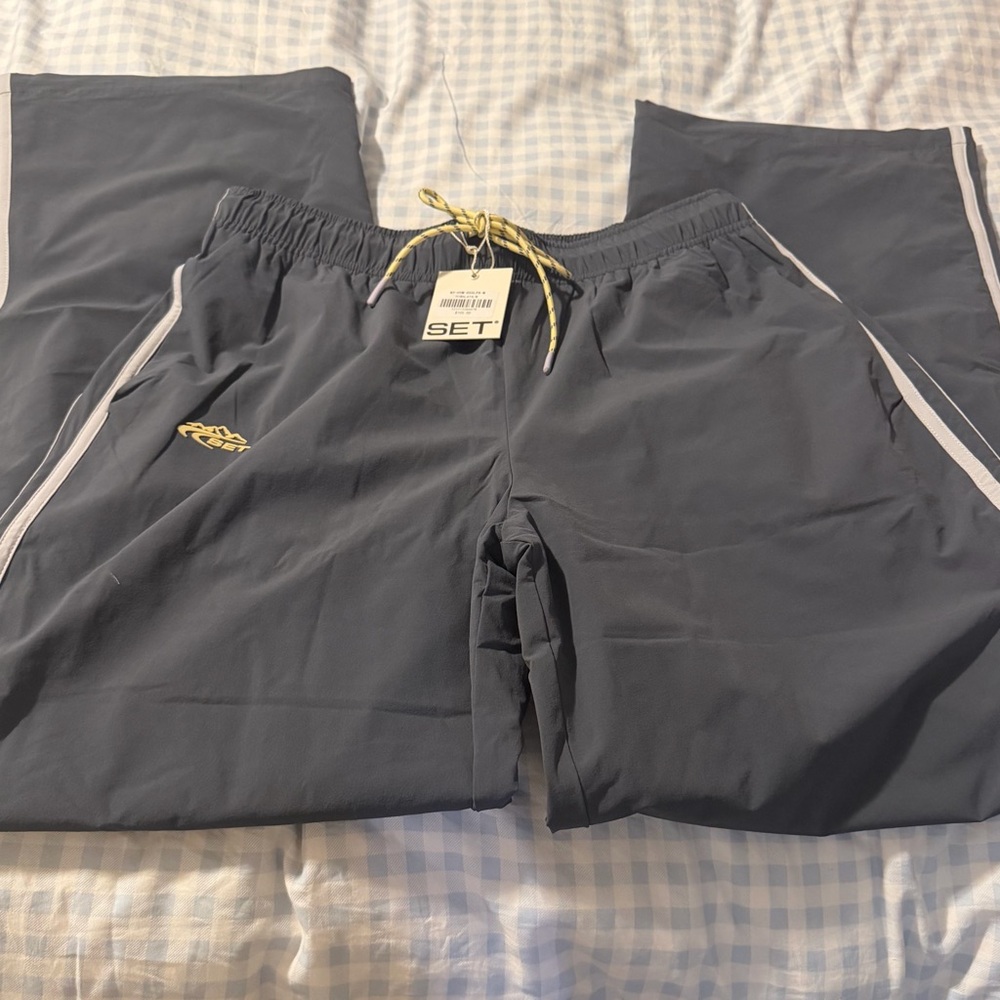 SET Active Women's Charcoal Track Joggers